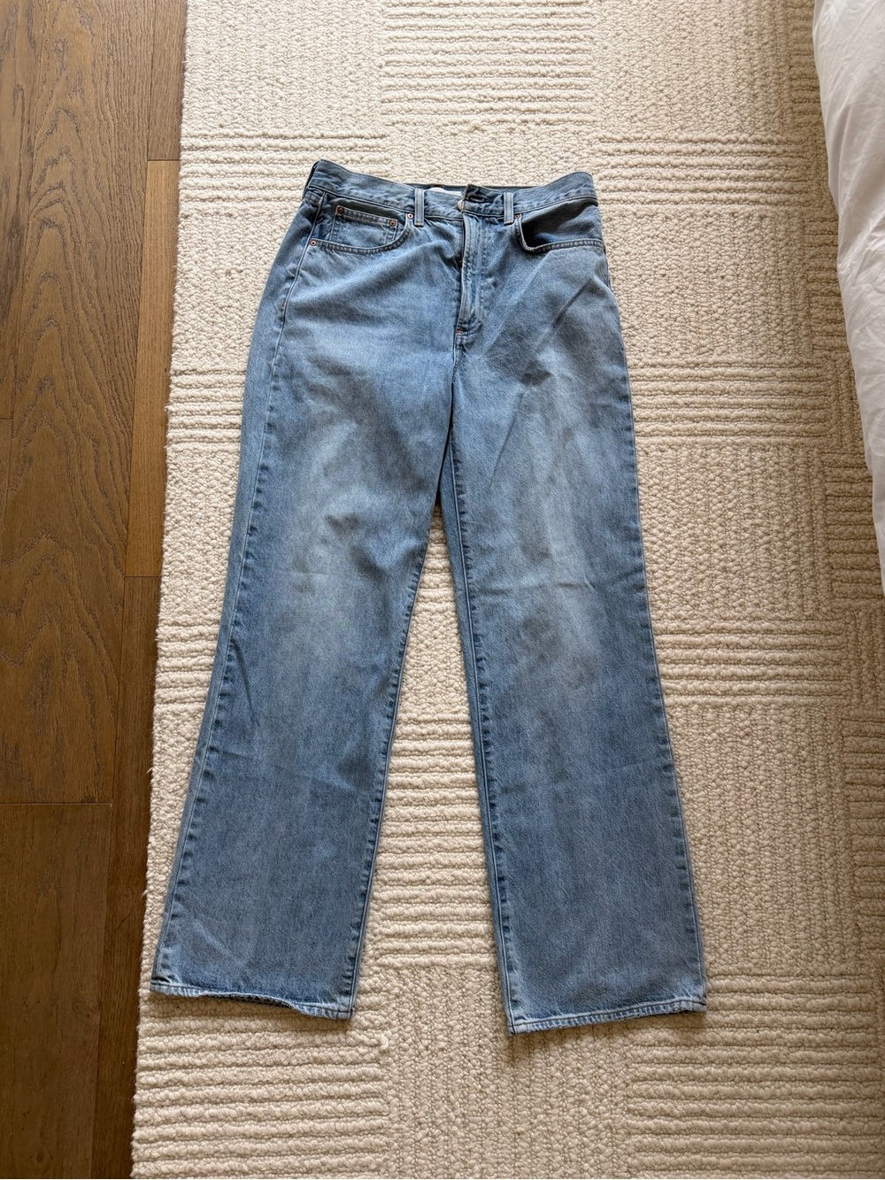 Denim Forum - the Farrah Hi-Rise Long Jean